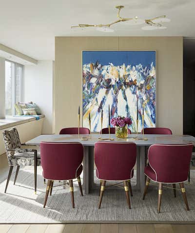  Contemporary Apartment Dining Room. Enchanted Forest by JayJeffers.