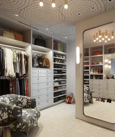 Contemporary Apartment Storage Room and Closet. Enchanted Forest by JayJeffers.