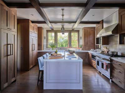  Rustic Family Home Kitchen. Vista Estate by WRJ Design Associates.