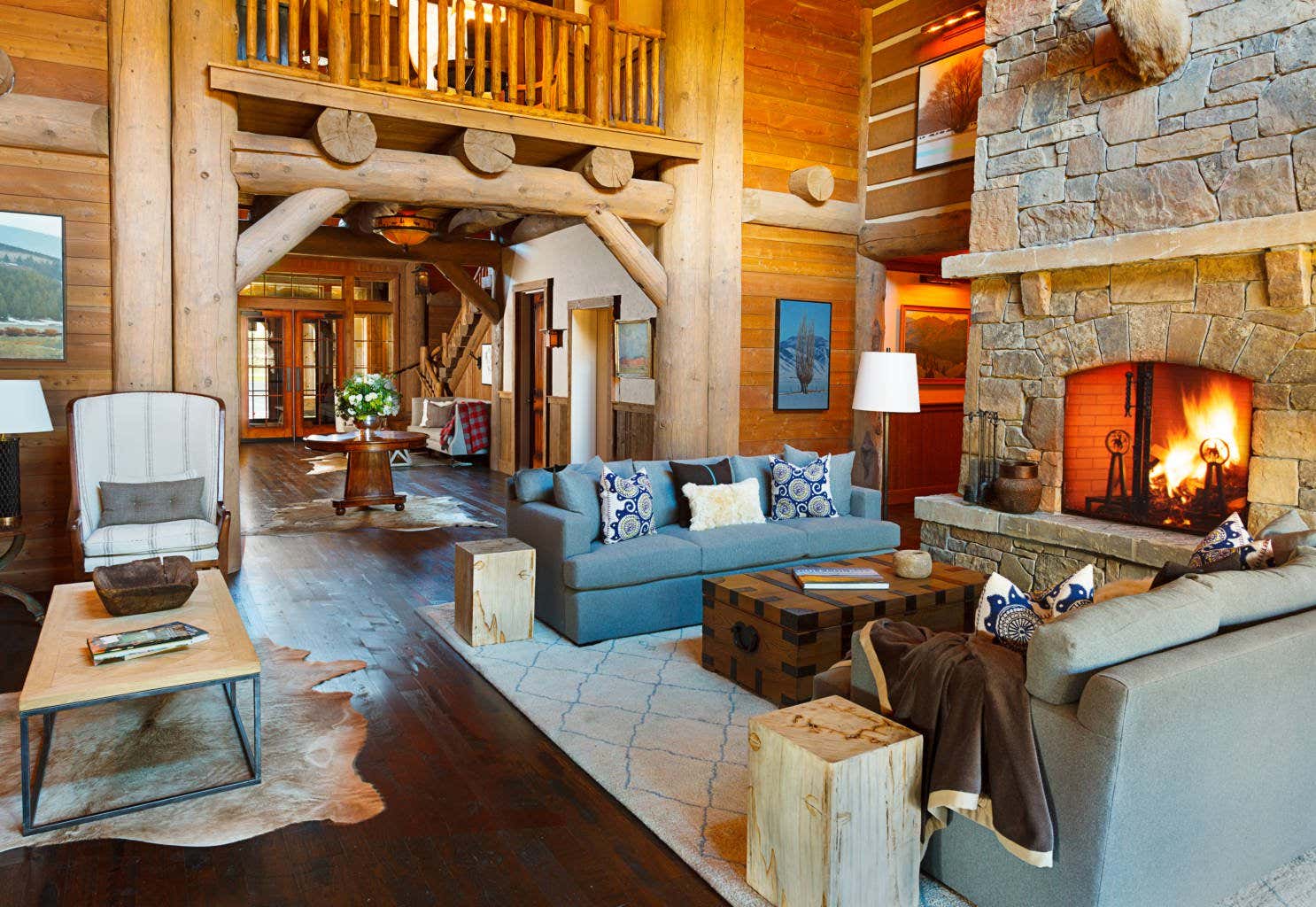 Rustic Living Room