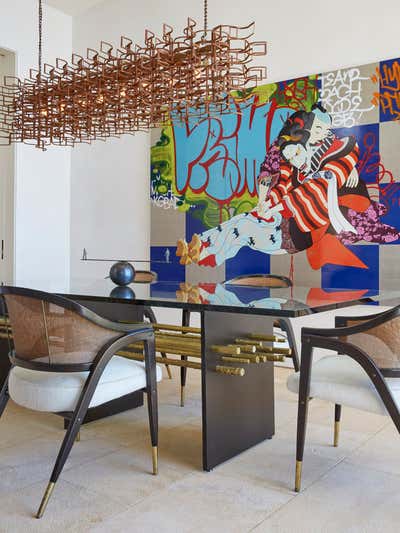  Eclectic Family Home Dining Room. The Bayou House by Bradley Bayou.