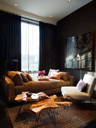  Mid-Century Modern Apartment Living Room. Chelsea by Bradley Bayou.