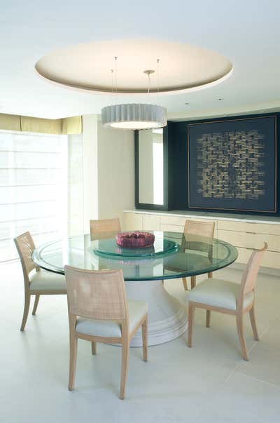  Contemporary Apartment Dining Room. Polanco Pied a Terre by Jerry Jacobs Design.