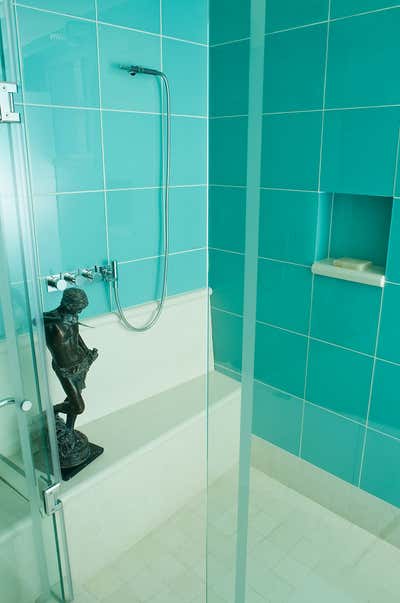  Contemporary Apartment Bathroom. Polanco Pied a Terre by Jerry Jacobs Design.
