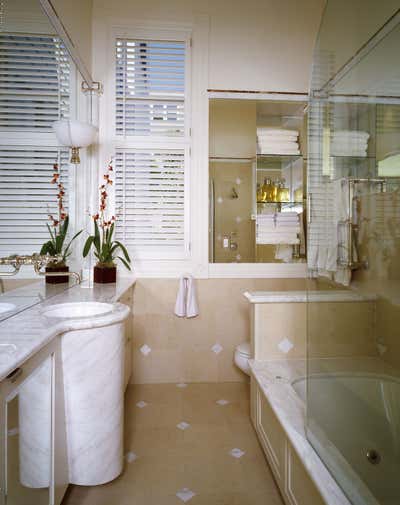  Eclectic Family Home Bathroom. Paris in San Francisco by Jerry Jacobs Design.