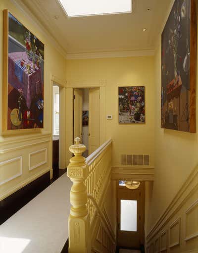 Eclectic Family Home Entry and Hall. Paris in San Francisco by Jerry Jacobs Design.
