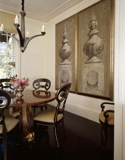  Eclectic Family Home Dining Room. Paris in San Francisco by Jerry Jacobs Design.