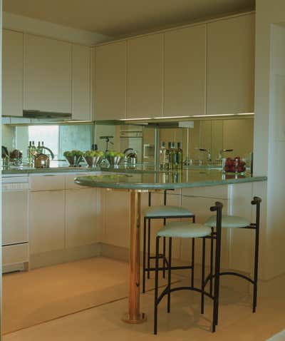 Contemporary Apartment Kitchen. Tiburon Pied a Terre for Olympic Skater by Jerry Jacobs Design.
