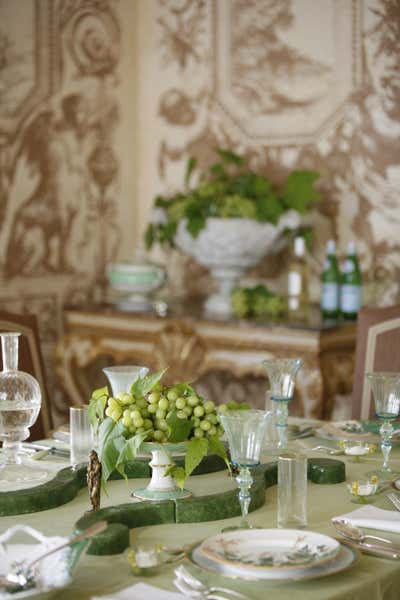  Mediterranean Dining Room. Hudson Valley Estate by White Webb LLC.