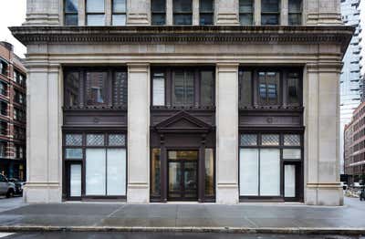  Industrial Retail Exterior. Thom Browne Tribeca by Studio Mellone.