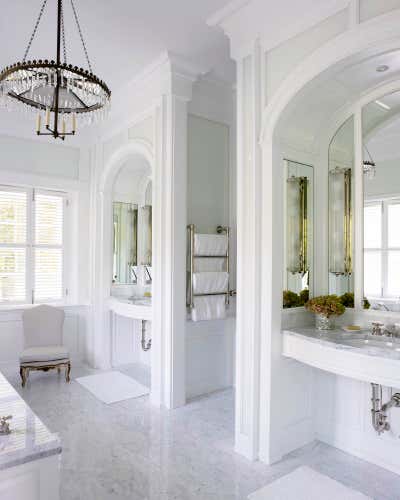  Traditional Family Home Bathroom. Delaware Estate by Bunny Williams Inc..
