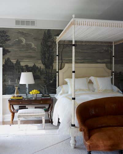  British Colonial Family Home Bedroom. Delaware Estate by Bunny Williams Inc..