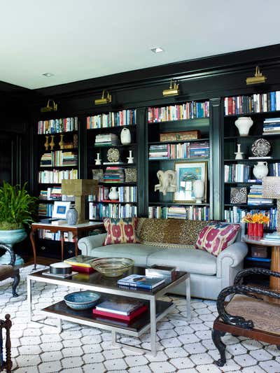 Traditional Office and Study. Delaware Estate by Bunny Williams Inc..