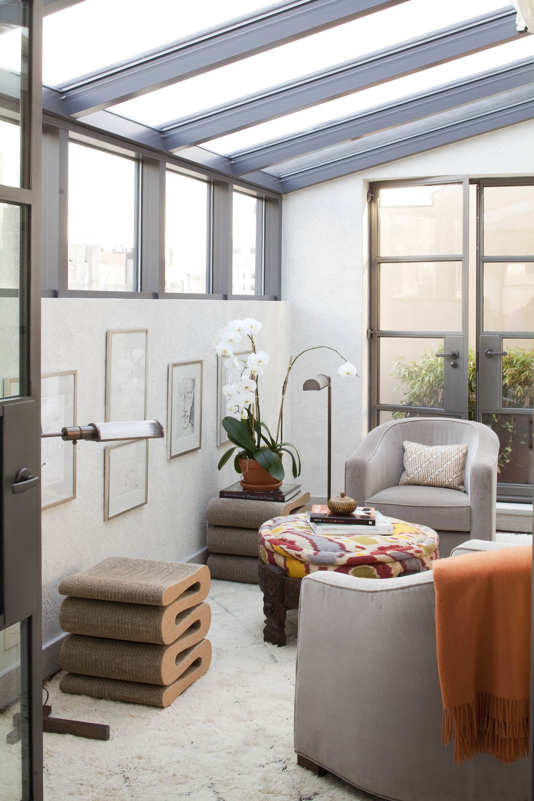 Transitional Living Room