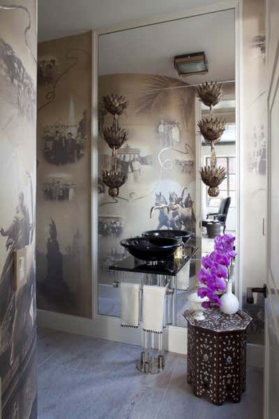  Eclectic Apartment Bathroom. Park Avenue Duplex by Bunny Williams Inc..