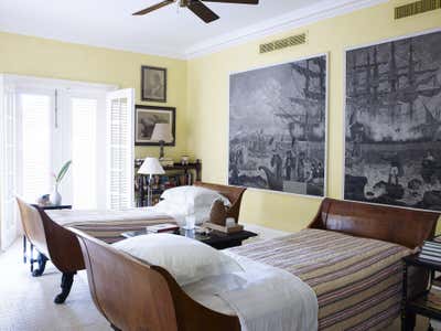  British Colonial Bedroom. Tropical Escape by Bunny Williams Inc..
