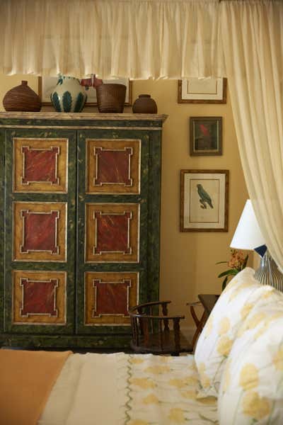  British Colonial Bedroom. Tropical Escape by Bunny Williams Inc..