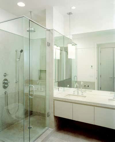  Contemporary Apartment Bathroom. 124 Hudson Condominium | New York, New York by Alan Tanksley, Inc..