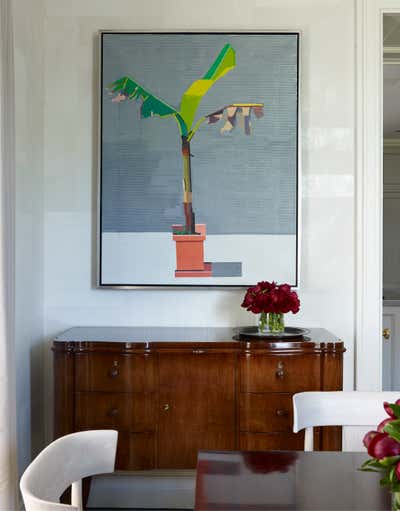  Transitional Apartment Dining Room. Fifth Avenue Residence by David Kleinberg Design Associates.