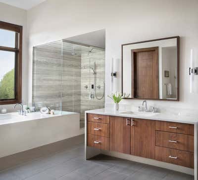  Contemporary Family Home Bathroom. Greenwood Preserve by Joe McGuire Design.