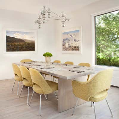  Contemporary Family Home Dining Room. Overlook Drive by Joe McGuire Design.