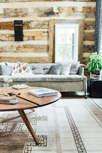  Rustic Family Home Living Room. Primitive Modern by Cortney Bishop Design.