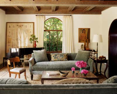  Mediterranean Living Room. Arden/Beverly Hills by Kerry Joyce Associates, Inc..
