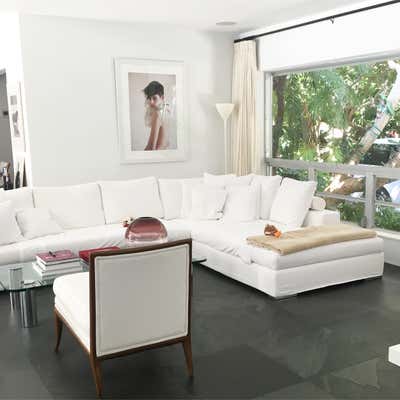  Modern Vacation Home Living Room. Hollywood Beach house by Todd Yoggy Designs.