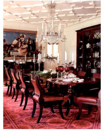  Regency Family Home Dining Room. Maurry Estate by Todd Yoggy Designs.