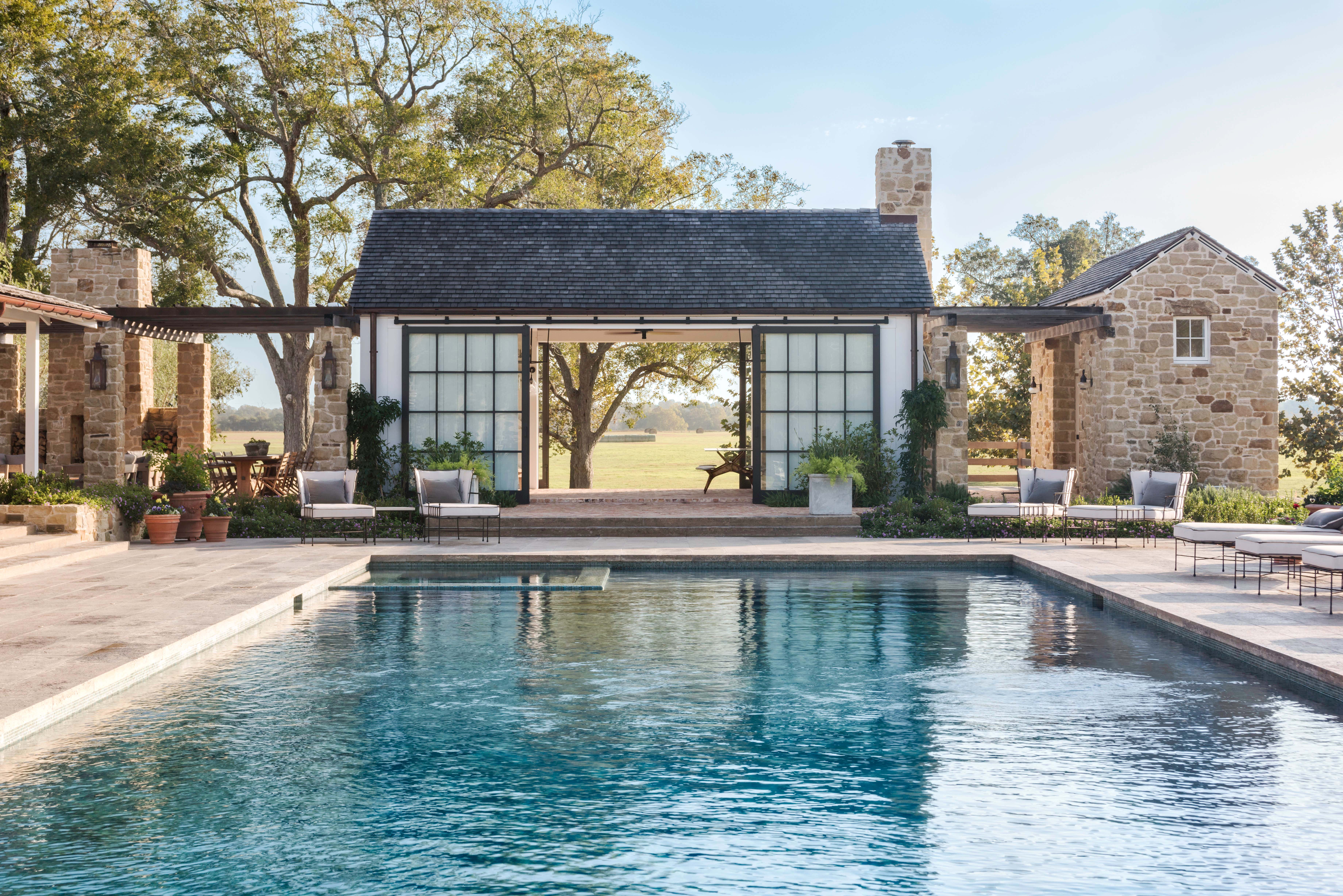 Farmhouse Patio and Deck