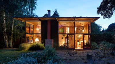  Mid-Century Modern Vacation Home Exterior. Donn Emmons House by Charles de Lisle.