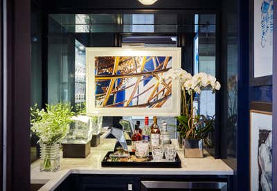 Contemporary Office Bar and Game Room. Kips Bay Show House | Manhattan, NYC by Alan Tanksley, Inc..