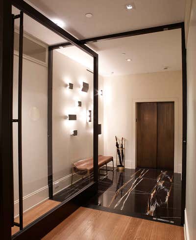  Contemporary Apartment Entry and Hall. Madison Square Park by Pembrooke & Ives.