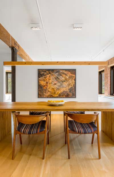  Contemporary Apartment Dining Room. WEST VILLAGE WAREHOUSE by Michael Wood & Co..
