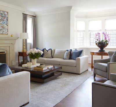  Traditional Family Home Living Room. Rosedale by Julie Charbonneau Design.