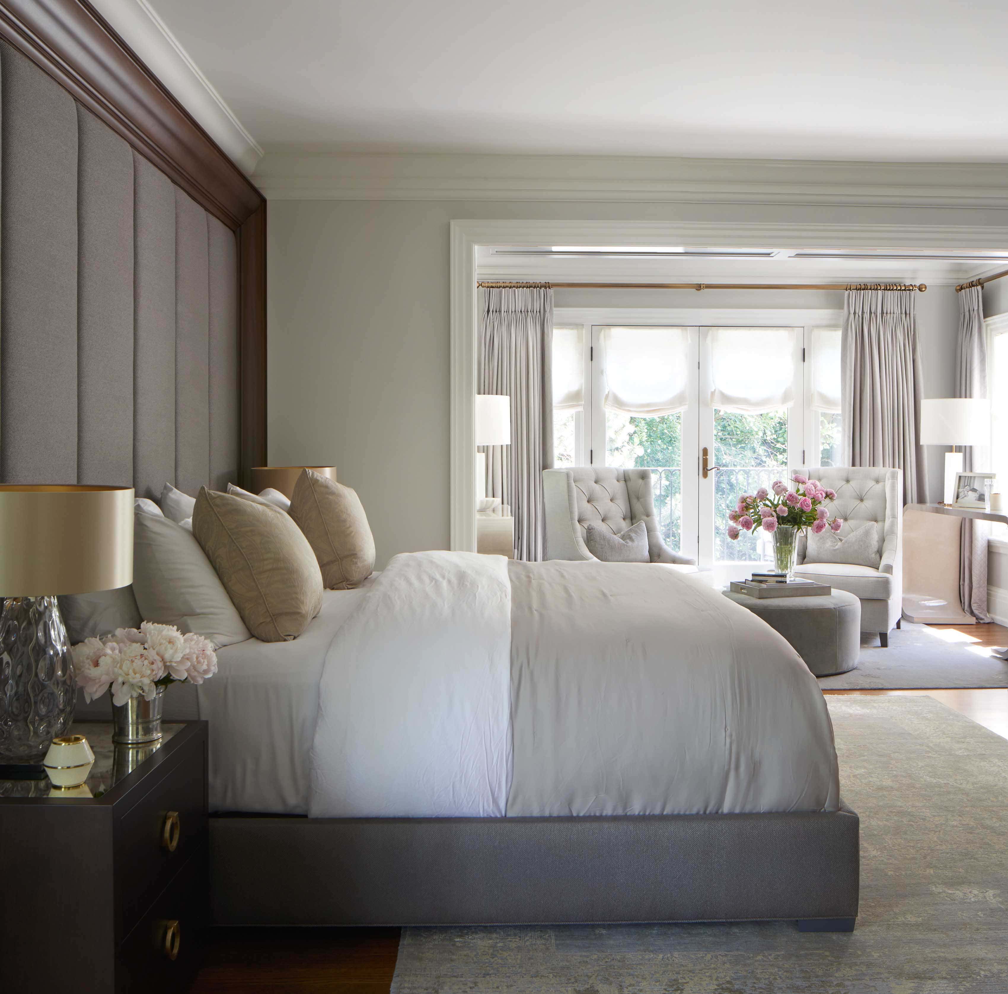 Bedroom by Julie Charbonneau Design | 1stDibs