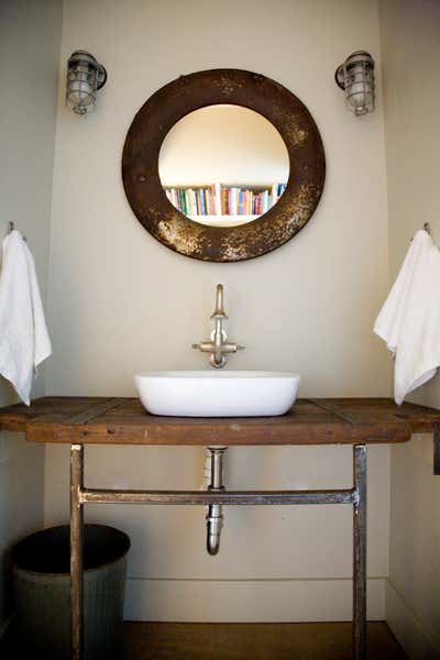  Industrial Bathroom. Hill Country Retreat by Round Table Design, Inc..