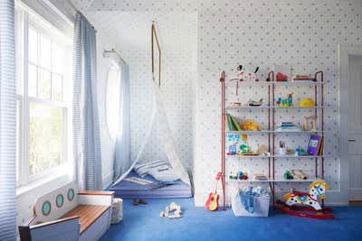  Transitional Family Home Children's Room. Bridgehampton by Pepe Lopez Design Inc..