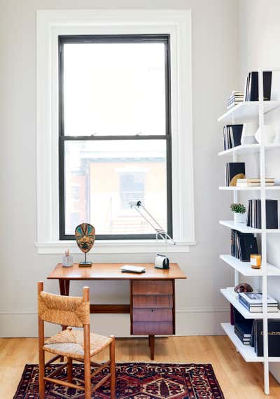 Contemporary Office and Study. Weybosset Residence by ASH NYC.