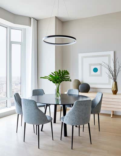  Contemporary Apartment Dining Room. Four Seasons Residence by ASH NYC.
