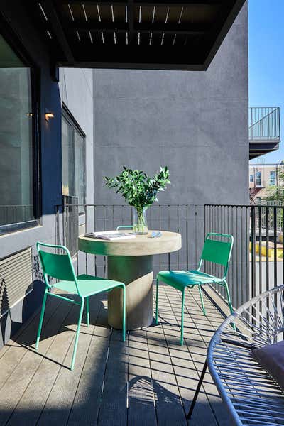  Contemporary Mixed Use Patio and Deck. Glassworks by ASH NYC.