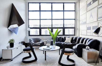  Contemporary Mixed Use Living Room. Glassworks by ASH NYC.