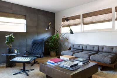  Mid-Century Modern Family Home Living Room. Mid Century Modern by Round Table Design, Inc..