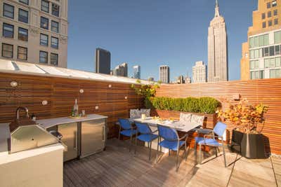 Modern Apartment Exterior. 5TH AVENUE TERRACE by Michael Wood & Co..