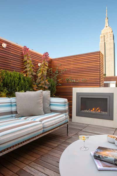  Modern Apartment Exterior. 5TH AVENUE TERRACE by Michael Wood & Co..