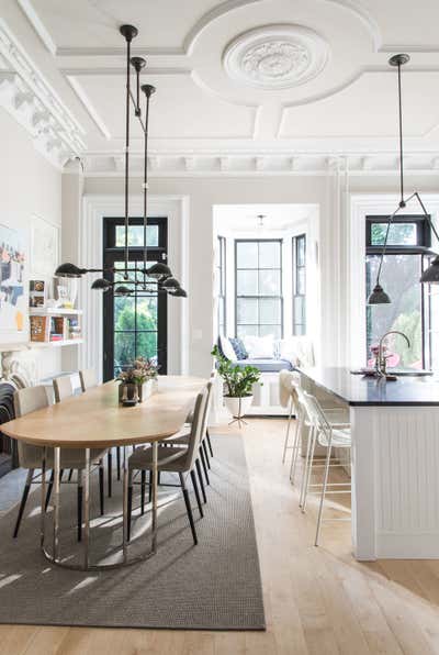  Contemporary Family Home Kitchen. Prospect Heights by Louisa G Roeder, LLC.