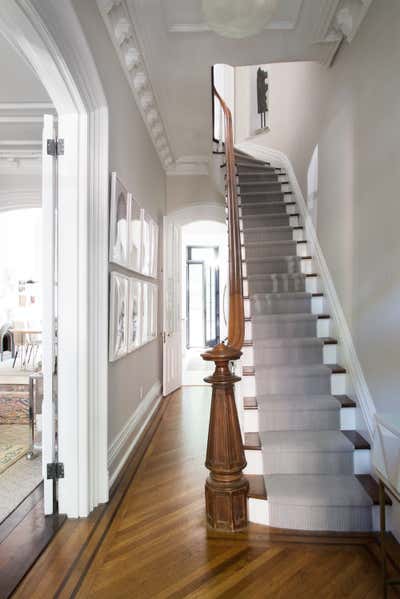  Traditional Family Home Entry and Hall. Prospect Heights by Louisa G Roeder, LLC.