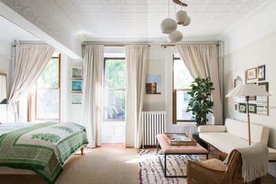 Eclectic Family Home Bedroom. Prospect Heights by Louisa G Roeder, LLC.