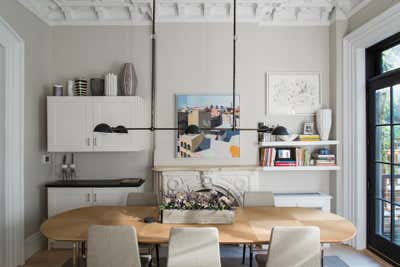  Contemporary Family Home Dining Room. Prospect Heights by Louisa G Roeder, LLC.