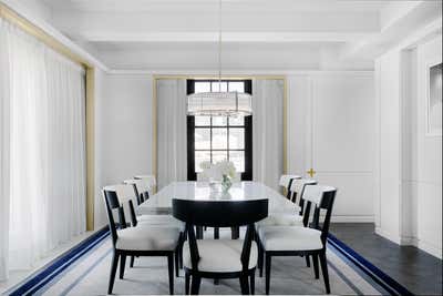  Minimalist Apartment Dining Room. Gilded Transformation by Blainey North.